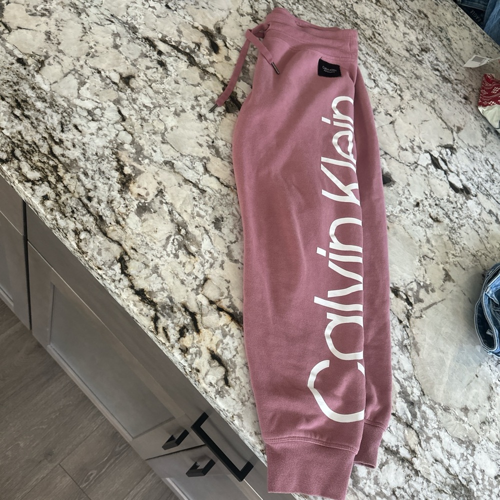 Calvin Klein Dusty Pink Sweatpants